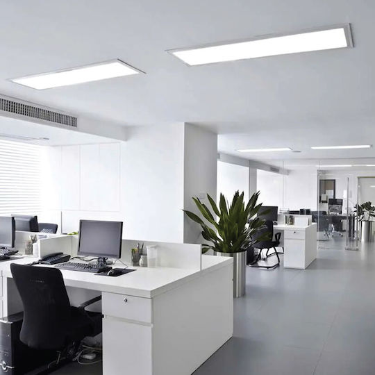 Inlight Правоъгълена Вграден LED Панел 48W с Неутрално бяло Светлина 4000К