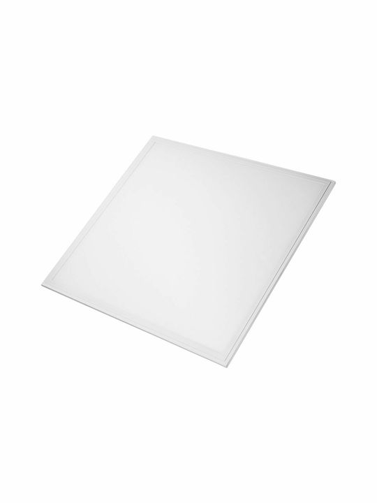 Optonica Square Recessed LED Panel 45W with Warm White Light 62x62cm