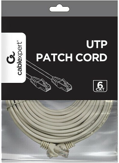 Cablexpert U/UTP Cat.6 (Gigabit) Καλώδιο Δικτύου Ethernet 15m Μαύρο