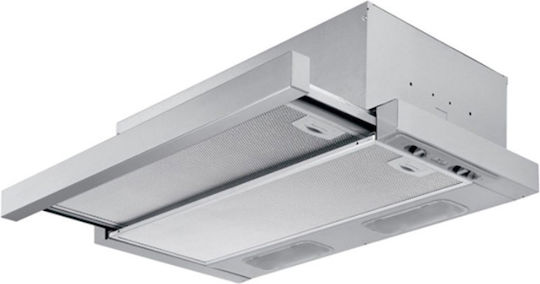Pyramis Power Slim Συρόμενος Απορροφητήρας 60cm Inox