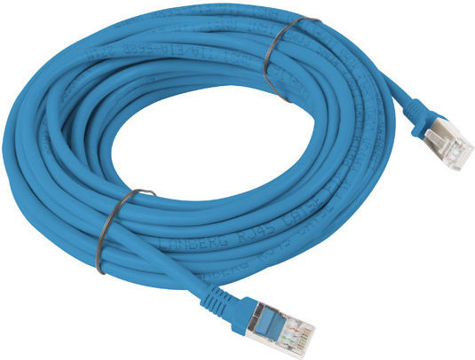 Lanberg U/UTP Cat.5e Ethernet Network Cable 30m Blue 1pcs