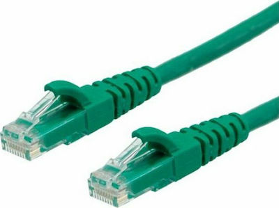 Roline U/UTP Cat.6 Ethernet Network Cable 15m Green 1pcs