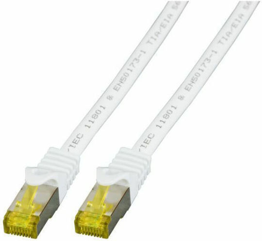 EFB S/FTP Cat.6a Ethernet Network Cable 3m White 1pcs