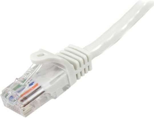 StarTech U/UTP Cat.5e Ethernet Network Cable 1m White 1pcs