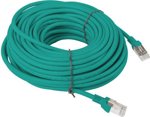 Lanberg U/UTP Cat.5e Ethernet Network Cable 20m Green 1pcs