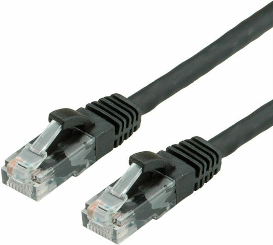 Value U/UTP Cat.6a Ethernet Network Cable 5m Black 1pcs