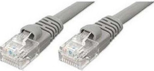 FT Electronics U/UTP Cat.6 (Gigabit) Καλώδιο Δικτύου Ethernet 1m Γκρι