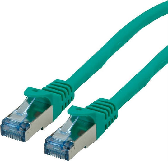 Value S/FTP Cat.6a Ethernet Network Cable 3m Green 1pcs