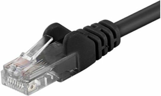 Goobay U/UTP Cat.5e Ethernet Network Cable 0.5m Black 1pcs