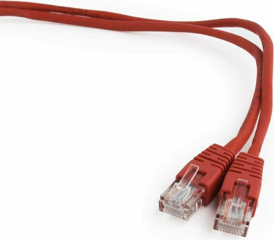 Cablexpert U/UTP Kat.6 Ethernet Netzwerkkabel 0,5m Rotes