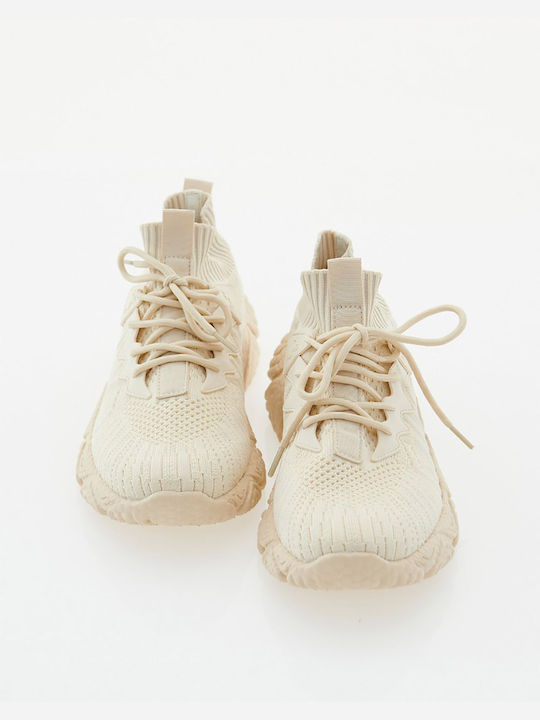 SugarFree Chunky Sneakers Beige