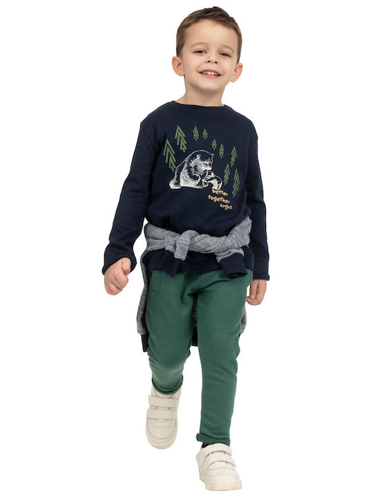 Energiers Kids Sweatpants Green 2pcs