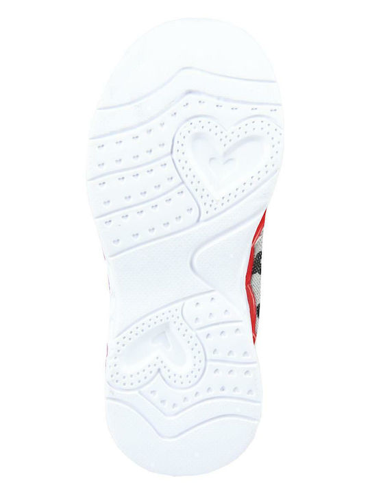 Minnie Mouse Kids Sneakers with Scratch & Lights Gray
