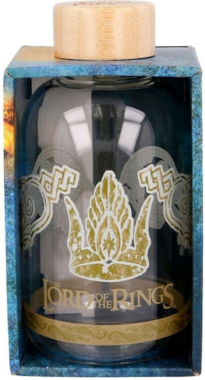 Stor Lord Of The Rings Flasche Wasser Glas mit Schraubverschluss Transparent 620ml