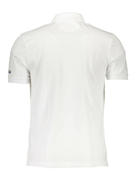 La Martina Men's Short Sleeve Blouse Polo White