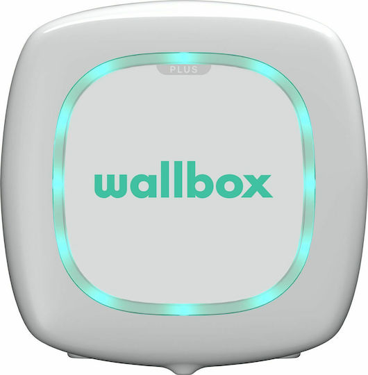 Wallbox Pulsar Plus Επιτοίχιος Μονοφασικός Σταθμός Φόρτισης 7.4kW με Ενσωματωμένο Καλώδιο Type 2 (PLP1-0-2-2-9-001-C)