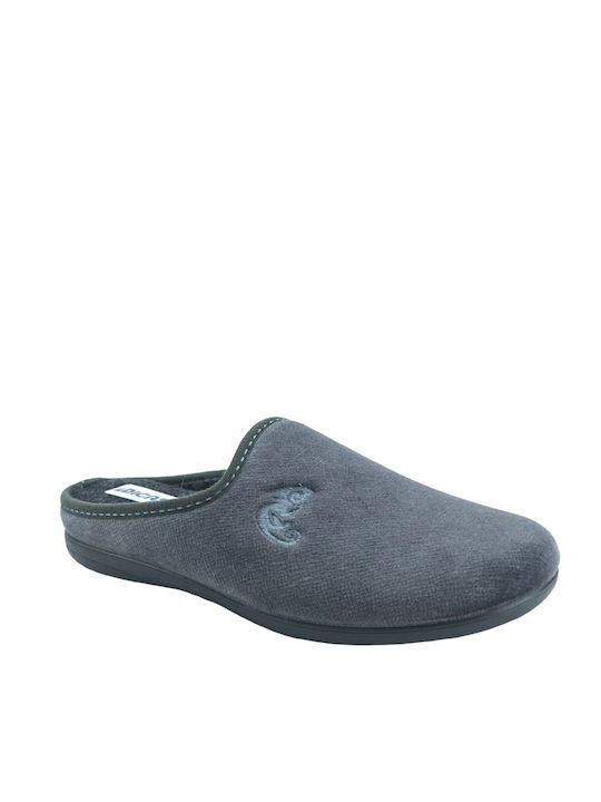 Dicas Men's Slipper Gray