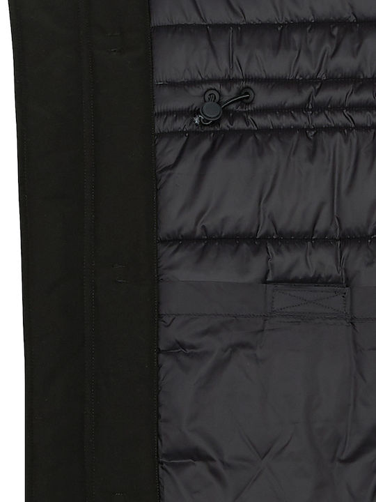 Vintage Everest Winter Jacket Parka Black