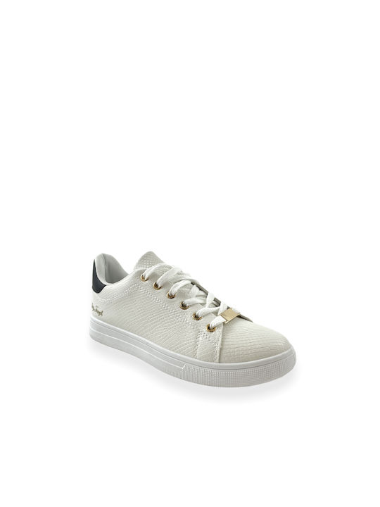 Plato Femei Sneakers White / Black