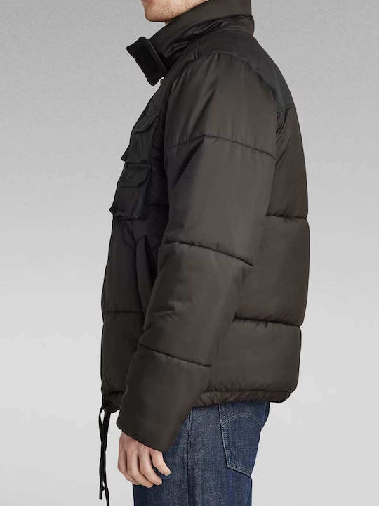 Χειμωνιάτικο Μπουφάν Puffer Μαύρο