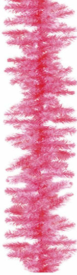 Iliadis Weihnachtliche Girlande Plastik Rosa 270x27cm 1Stück