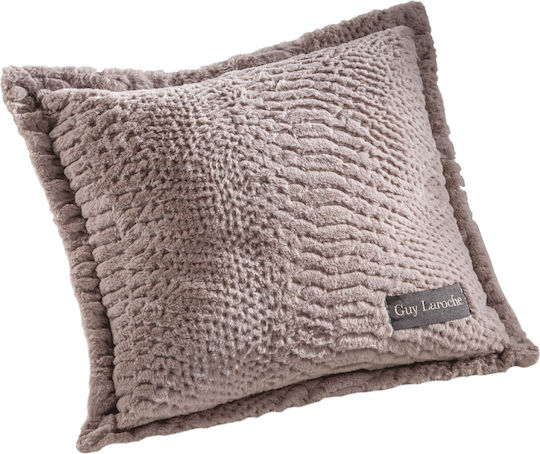 Guy Laroche Crusty Ριχτάρι Τετραθέσιου Καναπέ Γούνινο 170x350εκ. Old Pink 1133086221016