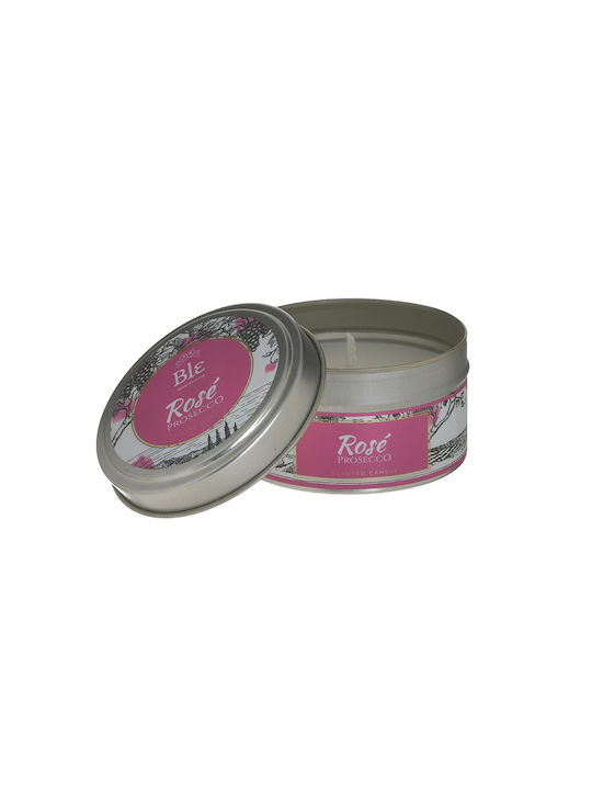 Inart Aromatic Candle in Jar Multicolour 80g 4 Pieces