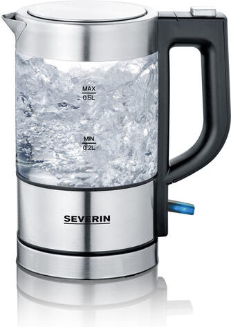 Severin WK 3472 Βραστήρας Ταξιδίου 500ml 1000W Ασημί