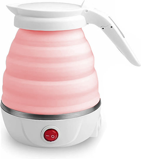 YS608 Βραστήρας Ταξιδίου 600ml 600W Ροζ