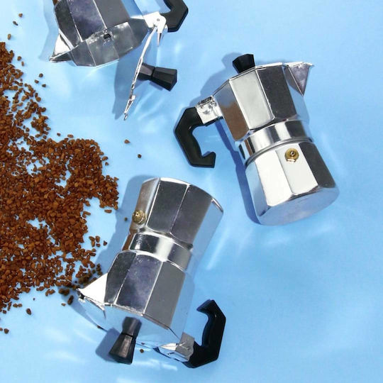Viosarp Μπρίκι Espresso 3cups Ασημί