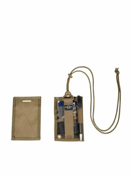 Tactical Id Holder Men's Wallet Cards Khaki