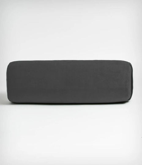Manduka Enlight Round Bolster Thunder Yoga-Kissen 69x23cm in Gray Farbe