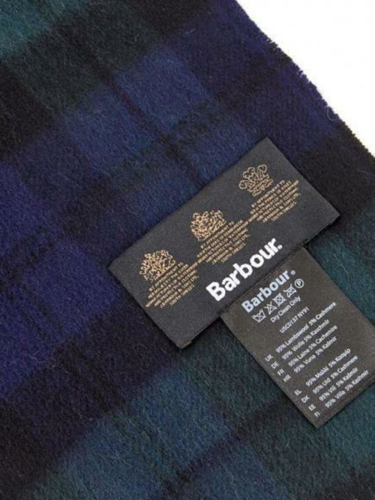 Men's Cashmere Scarf Navy Blue USC0137-NY91