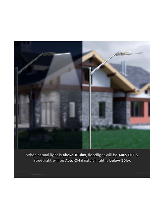 V-TAC Outdoor Floor Light LED Road 30W with Cold White Light IP65 Gray