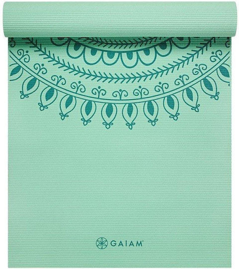 Gaiam Marrakesh Στρώμα Γυμναστικής Yoga Τιρκουάζ (173x61x0.6cm)