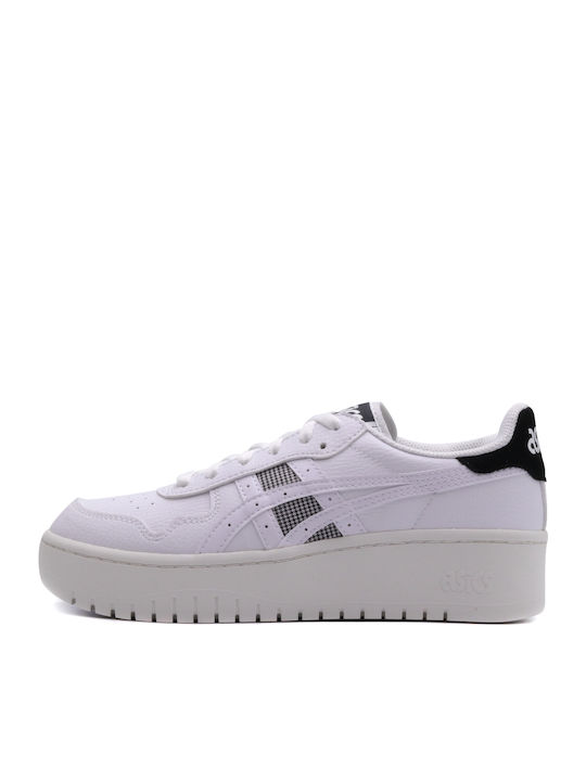 Japan Γυναικεία Flatforms Sneakers Λευκά