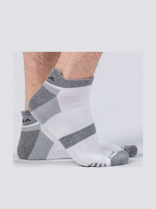 GSA Performance 8119113-WHITE-GRAY-BLAC Athletic Socks Multicolour 6 Pairs