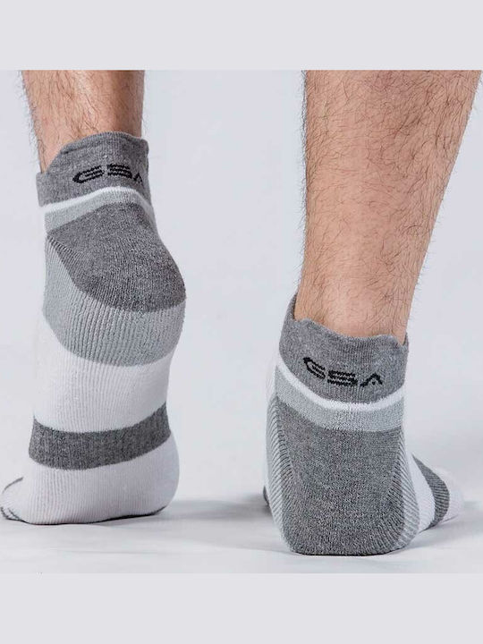 GSA Performance 8119113-WHITE-GRAY-BLAC Athletic Socks Multicolour 6 Pairs