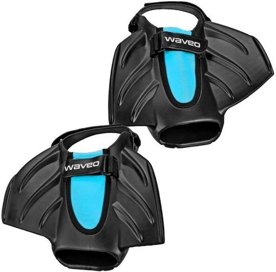 Waveo Waveo Flipper Für Schwimmen Kurz Schwarz-Blau