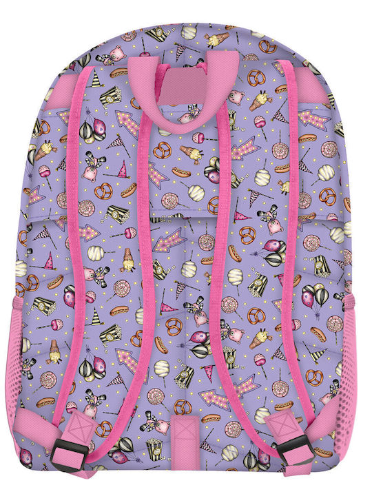 Santoro Gorjuss First Prize School Bag Backpack Elementary, Elementary in Lilac color