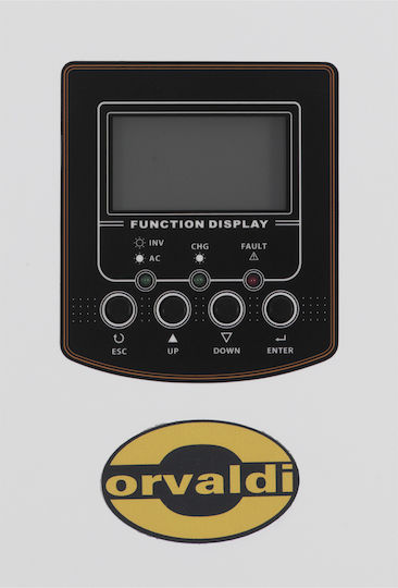 Orvaldi MVII5K+ Инвертор Чиста синусоидална вълна 5000W 48V Еднофазен VMKS5K+