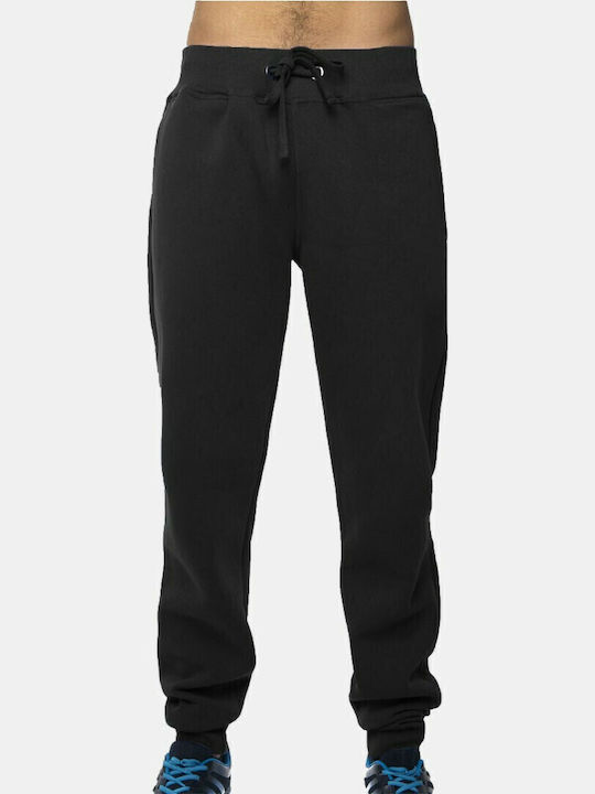 Sweatpants with Elastic Black