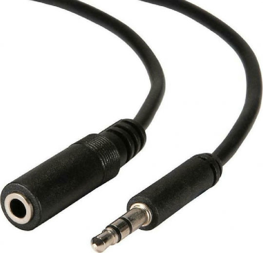 LogiLink 3.5mm Jack Cable Male to Female Black 5m