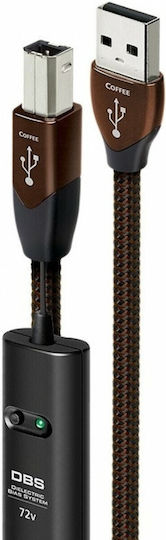 Audioquest USB 2.0 Cablu USB-A - USB-B Negru 1.5m