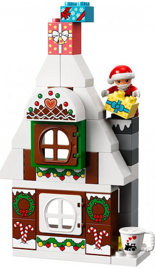 LEGO Duplo Santa's Gingerbread House για 2+ Ετών