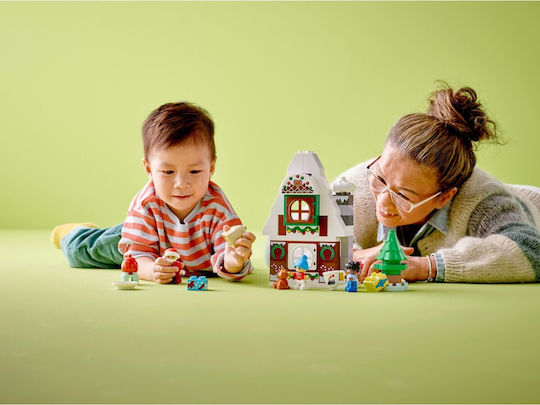 LEGO Duplo Santa's Gingerbread House για 2+ Ετών