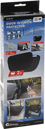 Lampa Protective Covers for Car Doors 70cm x 50cm 2pcs Black