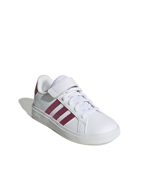 Adidas Παιδικά Sneakers Grand Court 2.0 Cloud White / Team Real Magenta