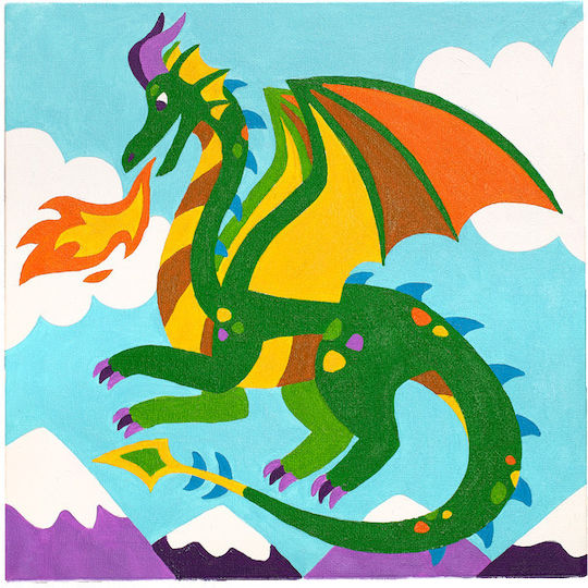 Ooly Painting Fantastic Dragon for Children Aged 8+