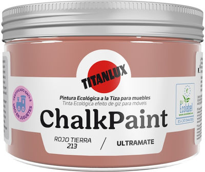 Titanlux Chalk Paint Vopsea cu Creta 213 Rojo Tierra - 213 Roșu Pământ Tierra Red 150ml